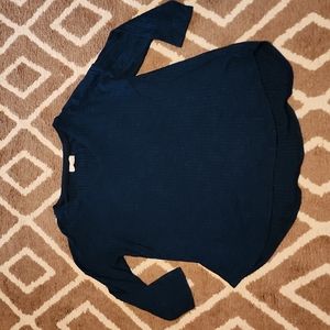 Womens Large dark teal blue sweater. Soft and nice